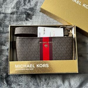 Michael Kors Logo Belt Bag